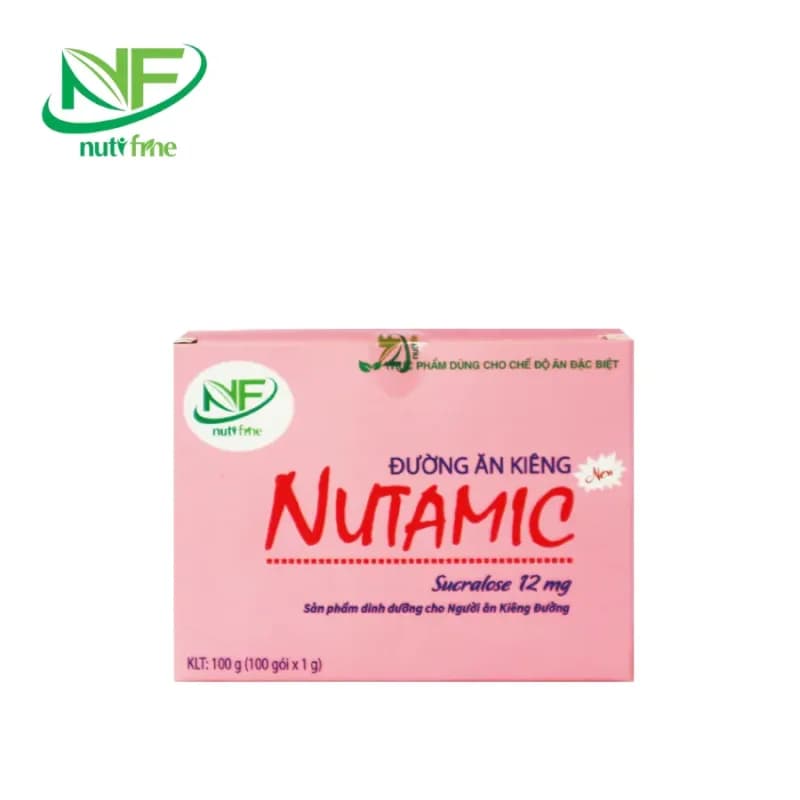 Đường Ăn Kiêng Nutamic Nutifine – Sucralose 12mg