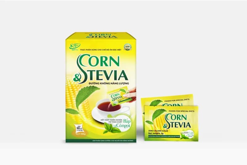 Đường Stevia Corn & Stevia Nutifine – Zero Calo Tự Nhiên