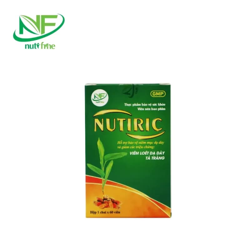 Nutiric Nutifine – Hỗ trợ viêm loét dạ dày, bảo vệ niêm mạc hiệu quả