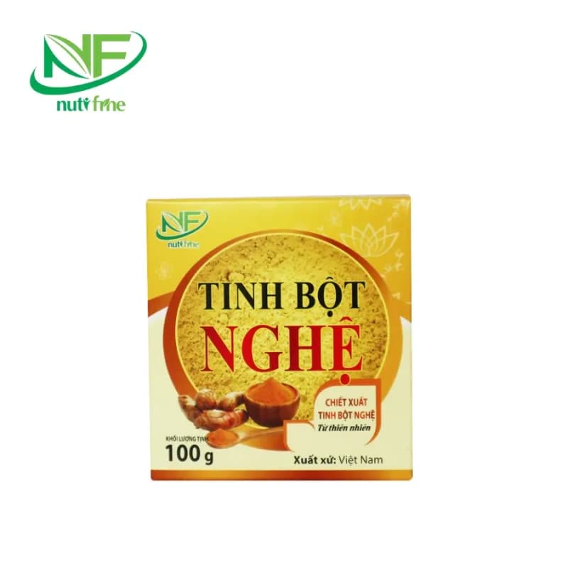 Tinh Bột Nghệ Nutifine – Hỗ Trợ Dạ Dày, Làm Đẹp Da